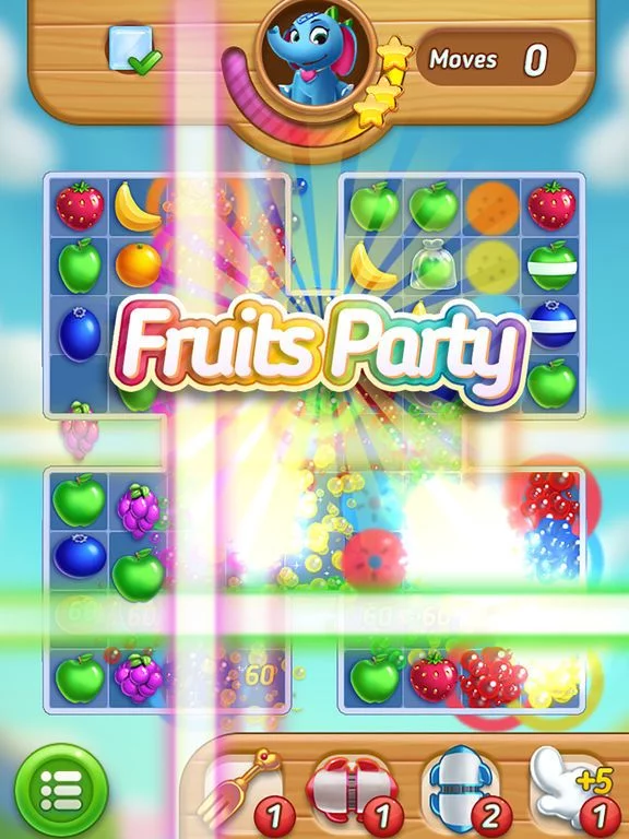 Изображение игры: Fruits Mania: Elly’s travel