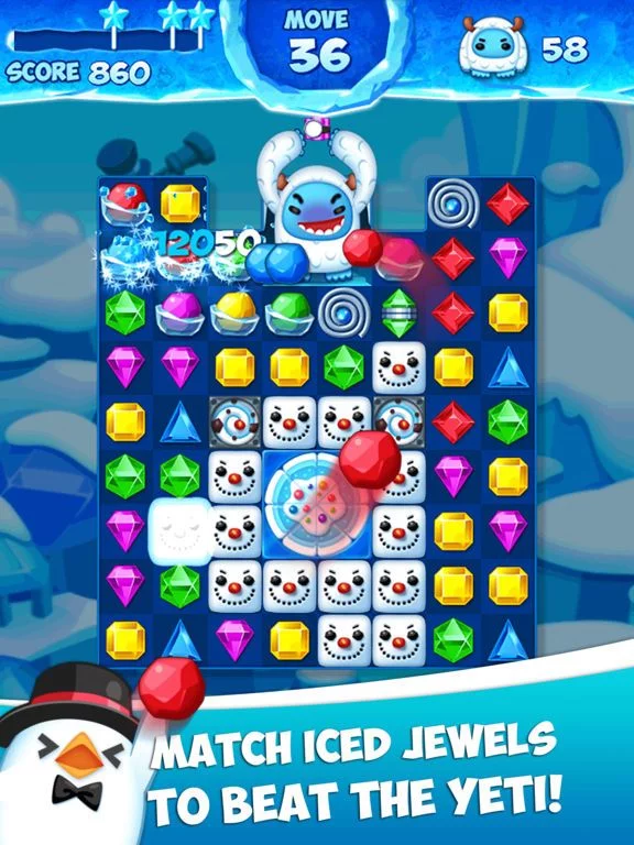 Изображение игры: Jewel Pop Mania: Match3Puzzle!