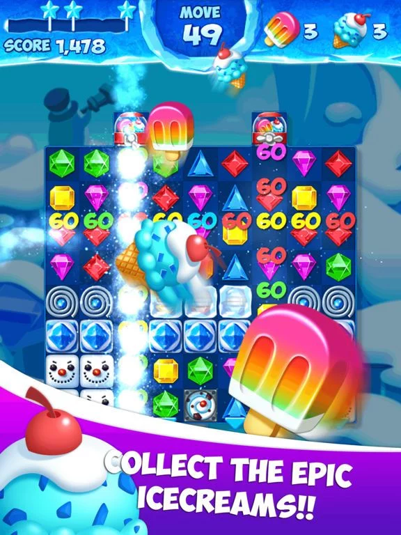 Изображение игры: Jewel Pop Mania: Match3Puzzle!