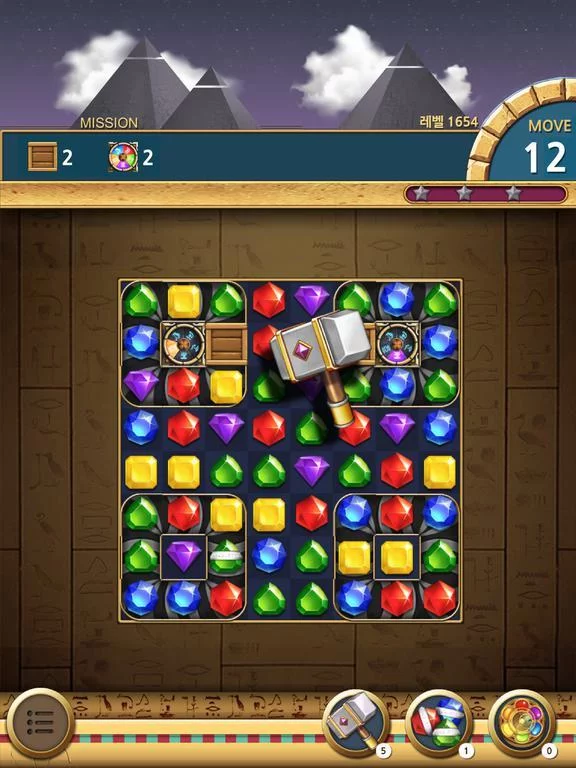 Изображение игры: Jewels Pharaoh