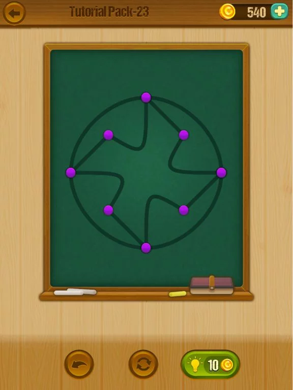 Изображение игры: One Line - Curve Drawing
