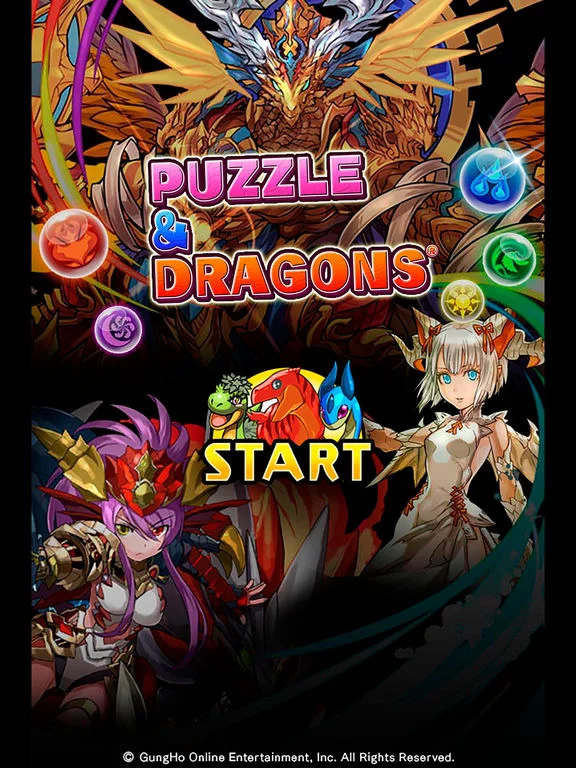 Изображение игры: Puzzle & Dragons (English)