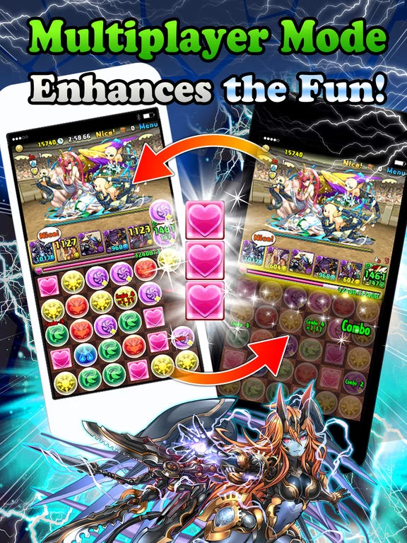 Изображение игры: Puzzle & Dragons (English)