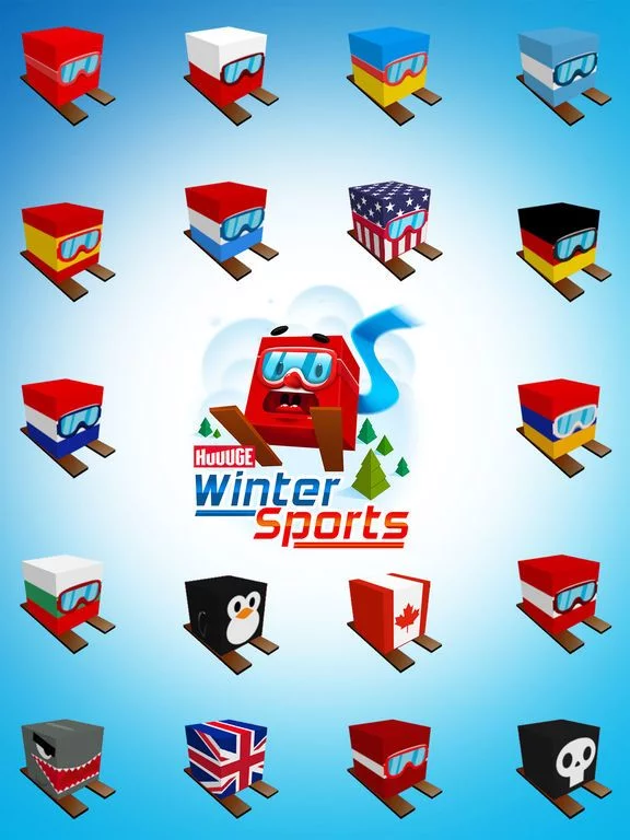 Изображение игры: Huuuge Winter Sports