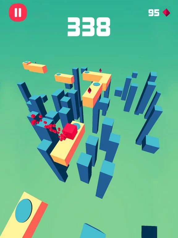 Изображение игры: Cube Run Deluxe