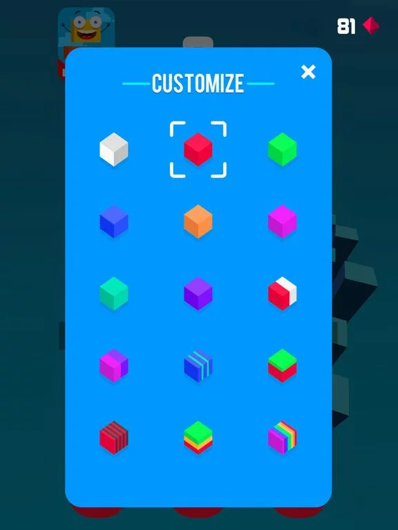 Изображение игры: Cube Run Deluxe