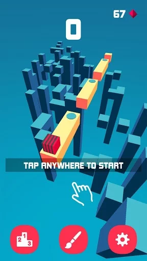 Изображение игры: Cube Run Deluxe