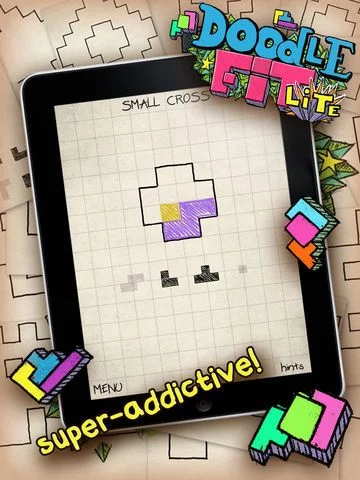 Изображение игры: Doodle Fit Lite
