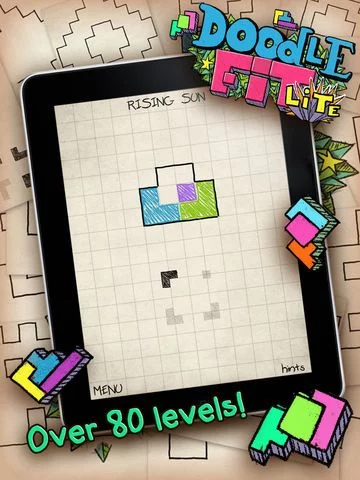 Изображение игры: Doodle Fit Lite