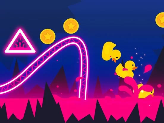 Изображение игры: Rollercoaster Dash