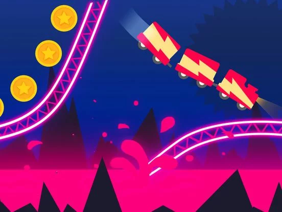 Изображение игры: Rollercoaster Dash