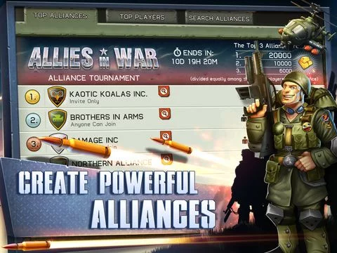 Изображение игры: Allies in War