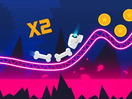 Изображение игры: Rollercoaster Dash