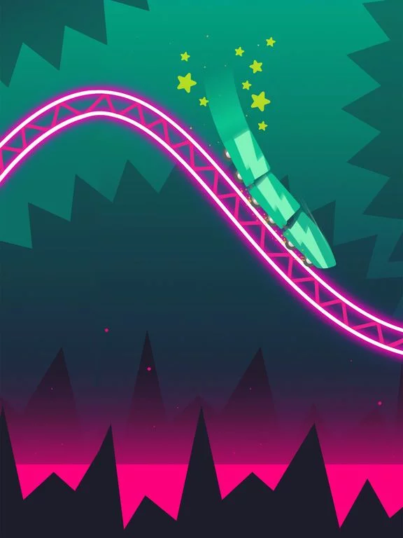 Изображение игры: Rollercoaster Dash