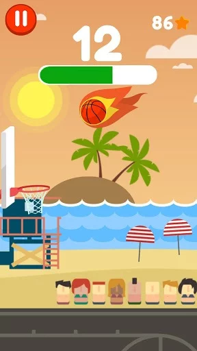 Изображение игры: Tap Dunk - Basketball