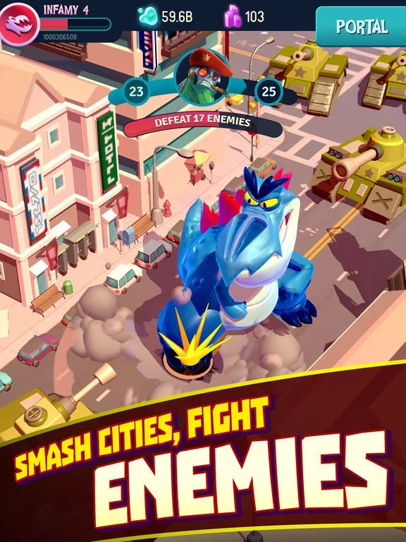 Изображение игры: I Am Monster: Idle Destruction