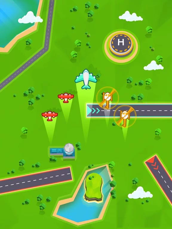 Изображение игры: Super AirTraffic Control