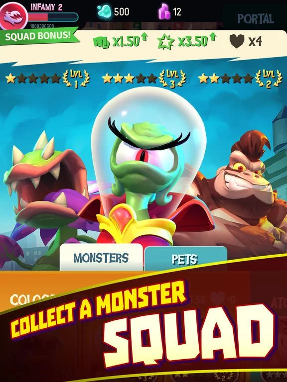 Изображение игры: I Am Monster: Idle Destruction