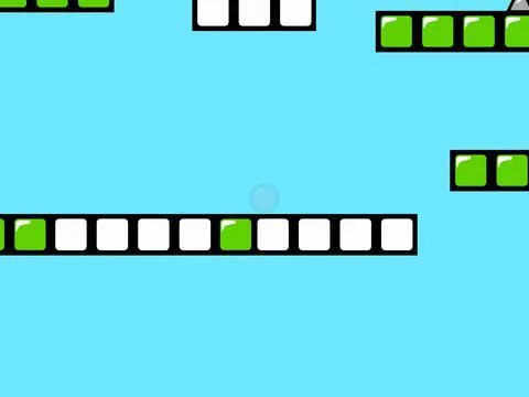Изображение игры: Red Bouncing Ball Spikes Free