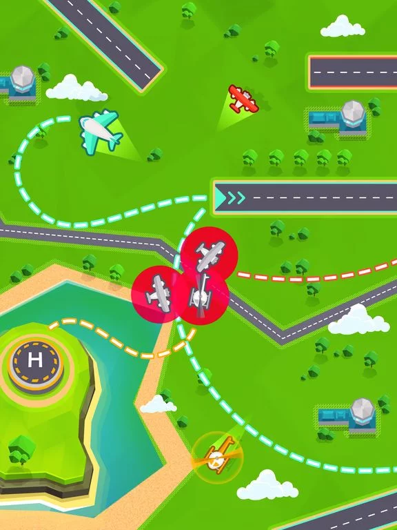 Изображение игры: Super AirTraffic Control