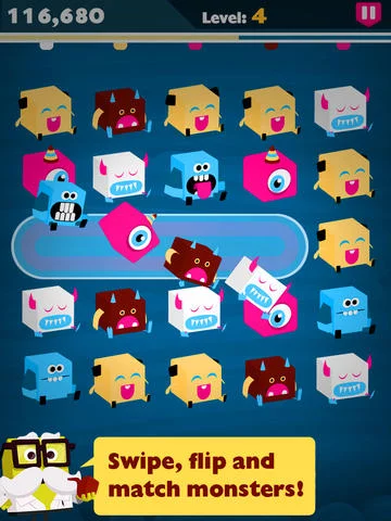 Изображение игры: Monster Flip Lite