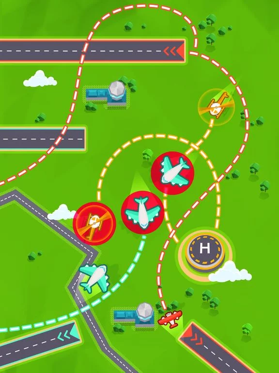 Изображение игры: Super AirTraffic Control
