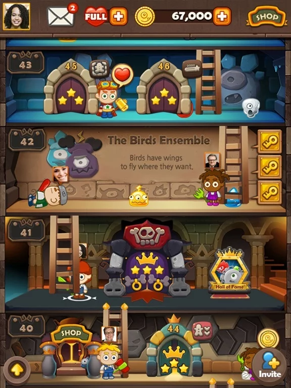 Изображение игры: Monster Busters: Hexa Blast