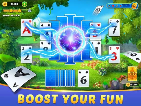 Изображение игры: Solitaire TriPeaks Journey