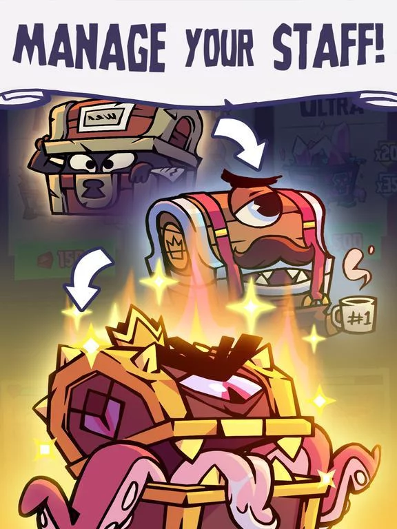 Изображение игры: Dungeon, Inc.: Idle Clicker