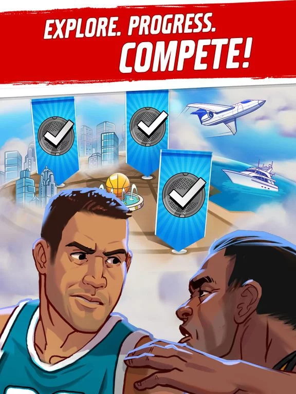 Изображение игры: Rival Stars Basketball