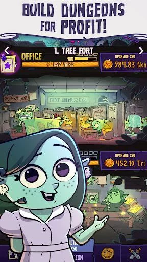 Изображение игры: Dungeon, Inc.: Idle Clicker