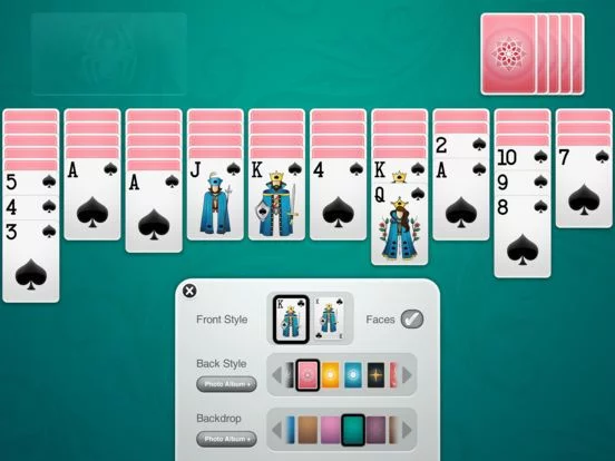 Изображение игры: ⋆Spider Solitaire+