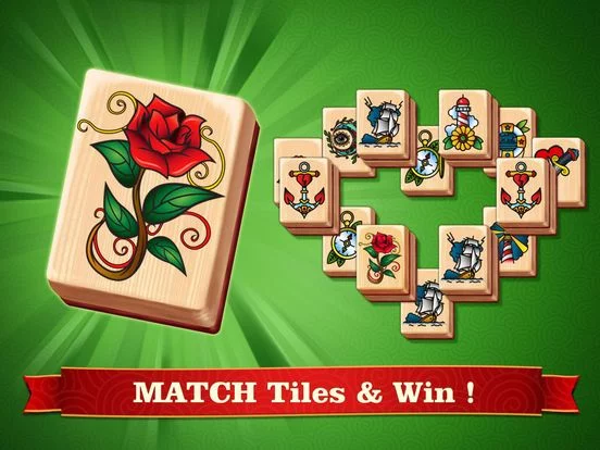 Изображение игры: Mahjong Solitaire: Match Tiles