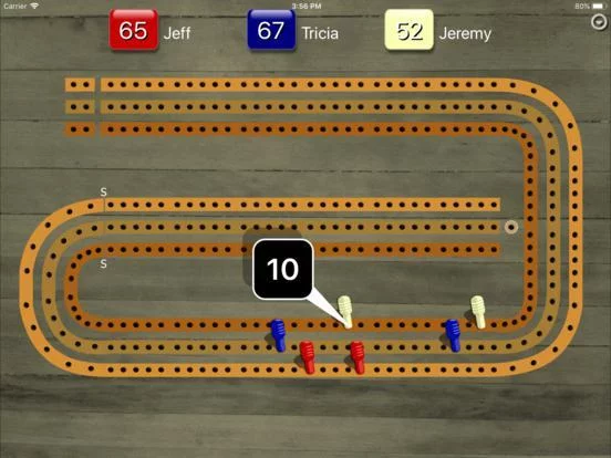 Изображение игры: Cribbage Pegboard