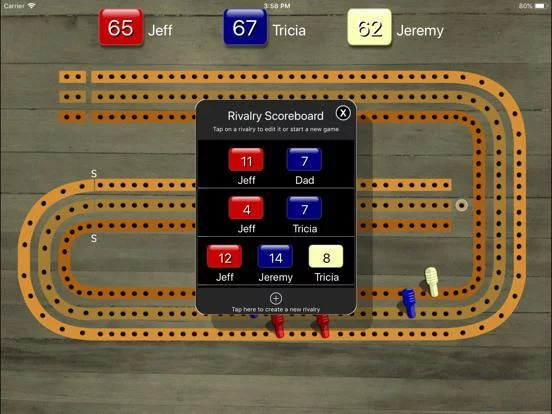 Изображение игры: Cribbage Pegboard
