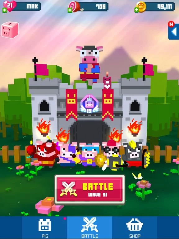 Изображение игры: Piggy Royale