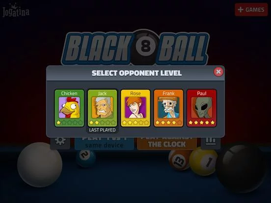 Изображение игры: Black 8 Ball - Solids & Stripes Billiards Pool Game
