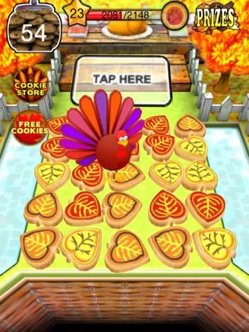 Изображение игры: Cookie Dozer - Thanksgiving