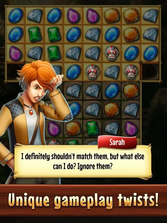 Изображение игры: Jewel Quest: Best Match 3 Games