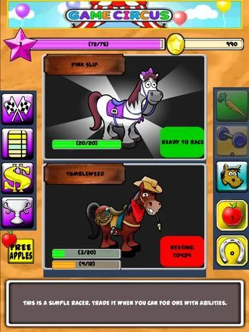 Изображение игры: Horse Frenzy for iPad