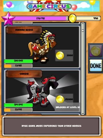 Изображение игры: Horse Frenzy for iPad