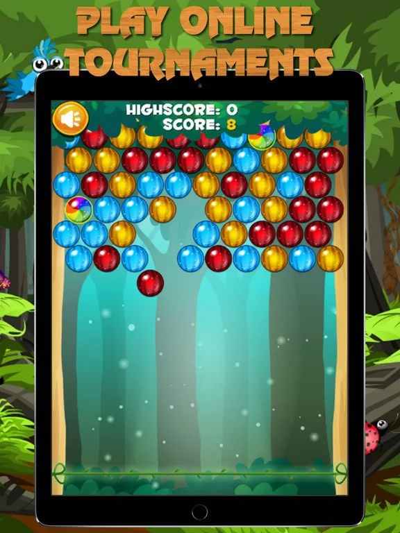 Изображение игры: Pro League Bubble Shooter Game