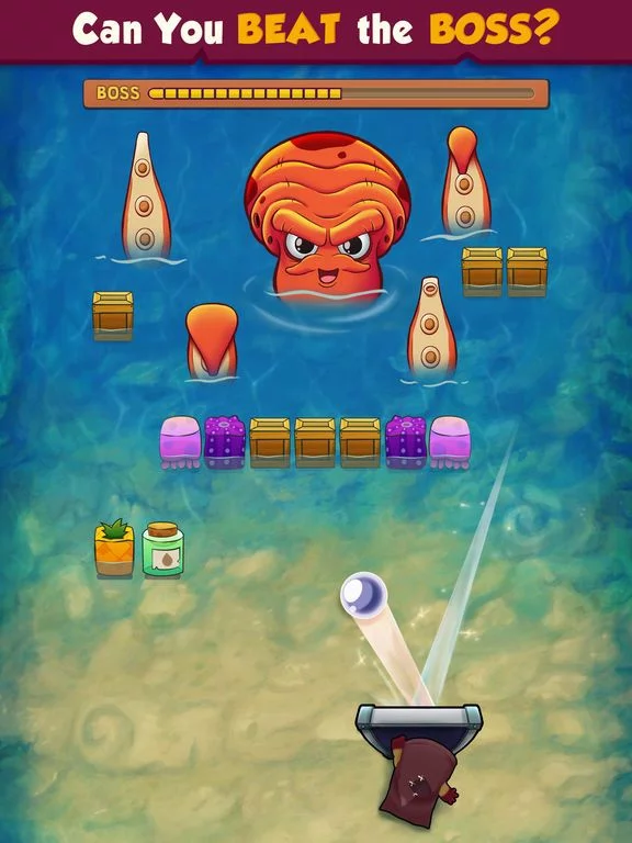 Изображение игры: Brick Breaker Hero!
