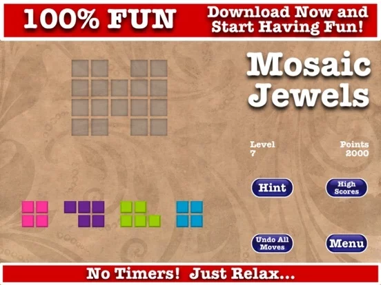 Изображение игры: Mosaic Jewels