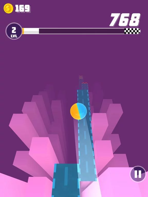 Изображение игры: Diving Ball 3D