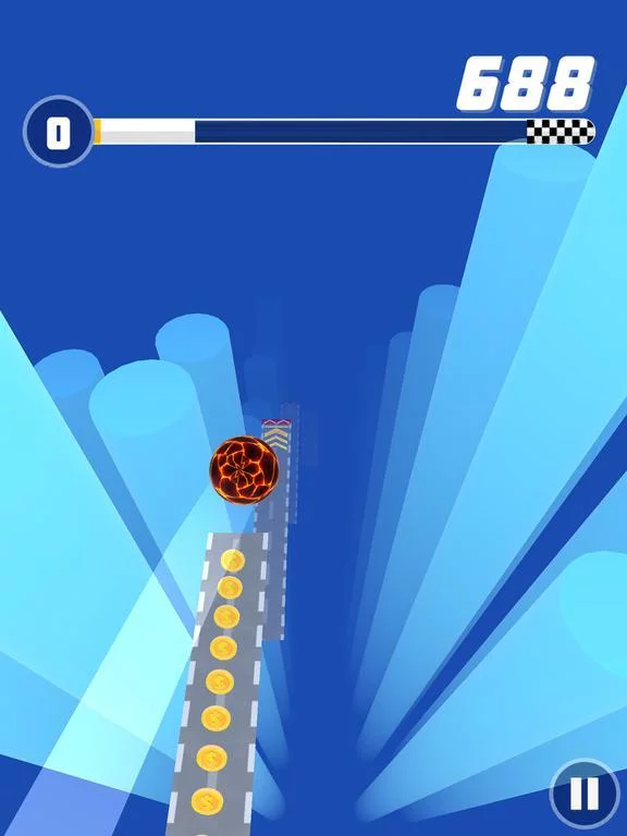 Изображение игры: Diving Ball 3D
