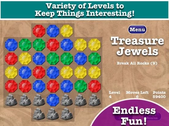 Изображение игры: Treasure Jewels!