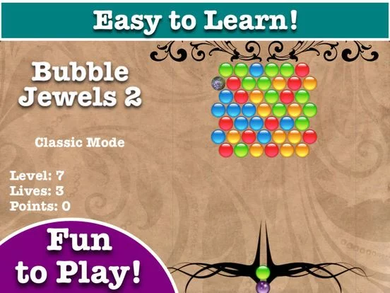 Изображение игры: Bubble Jewels 2 Classic