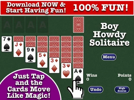 Изображение игры: Totally Fun Solitaire!