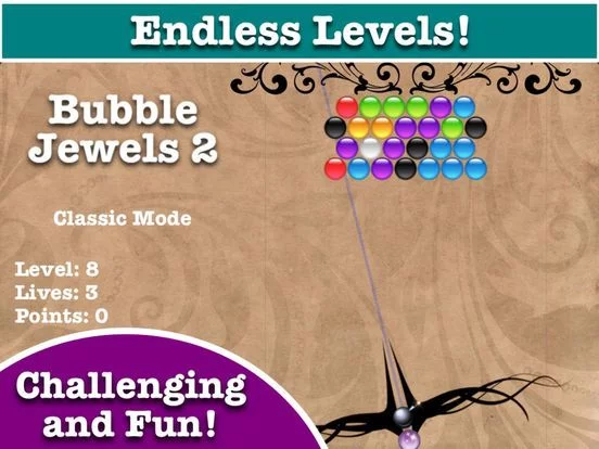 Изображение игры: Bubble Jewels 2 Classic